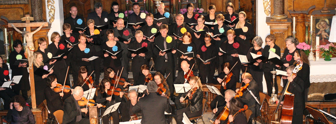Großes Chorkonzert Spitalkirche mit dem Kammerorchester Dieter Sauer